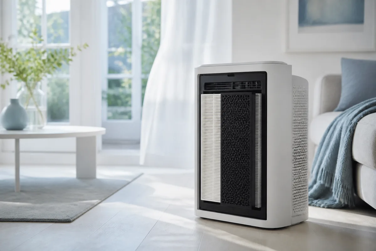 Purificateur d'air : HEPA, charbon, comment ça marche